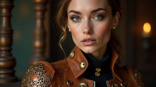 Transform your look with dazzling steampunk jackets